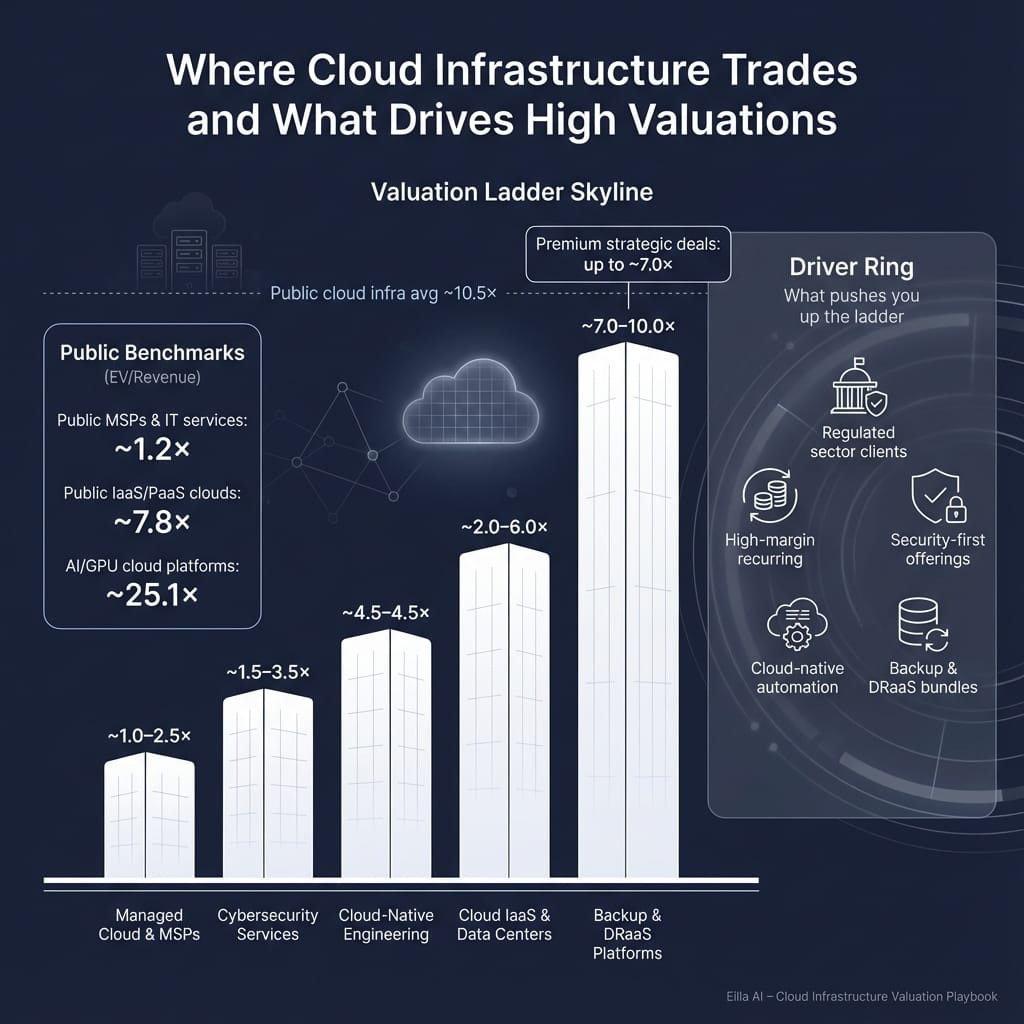 The Complete Valuation Playbook for Cloud Infrastructure Businesses