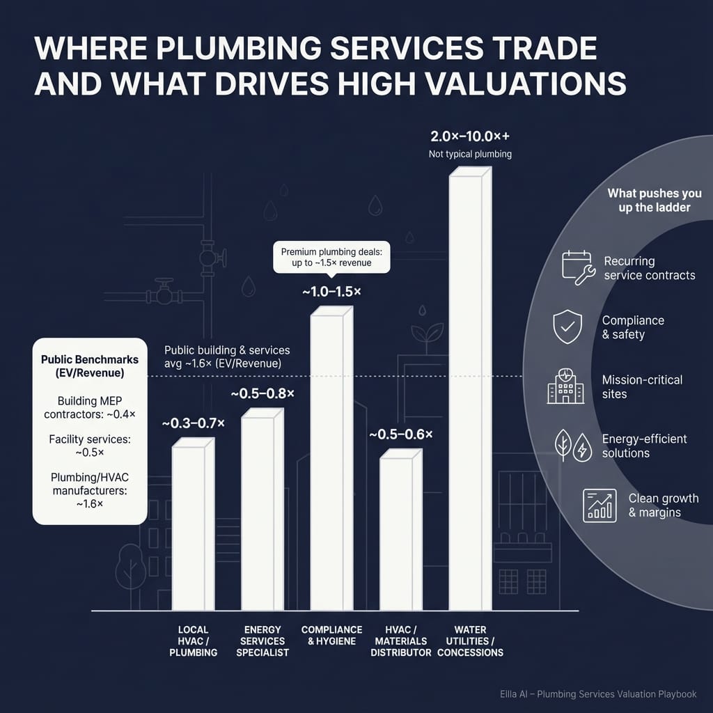 The Complete Valuation Playbook for Plumbing Services Businesses