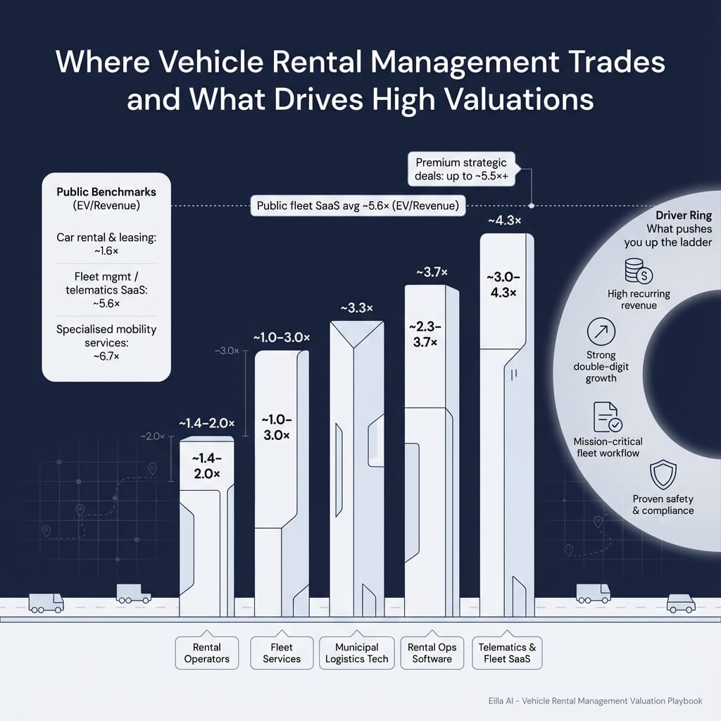 The Complete Valuation Playbook for Vehicle Rental Management Businesses