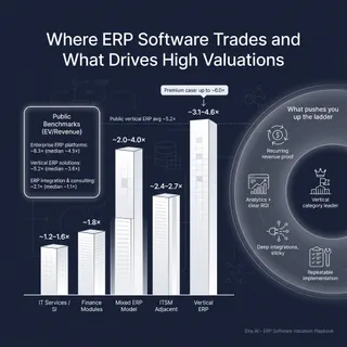 The Complete Valuation Playbook for ERP Software Businesses