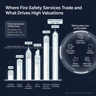 The Complete Valuation Playbook for Fire Safety Services Businesses