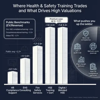The Complete Valuation Playbook for Health and Safety Training Businesses