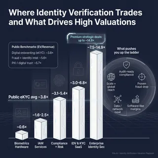 The Complete Valuation Playbook for Identity Verification Businesses