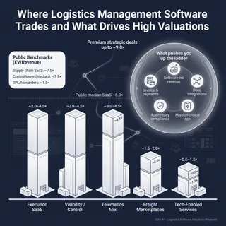 The Complete Valuation Playbook for Logistics Management Software Businesses