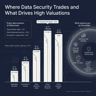 The Complete Valuation Playbook for Data Security Businesses