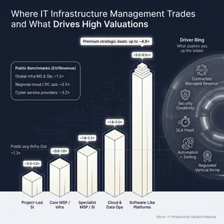 The Complete Valuation Playbook for IT Infrastructure Management Businesses