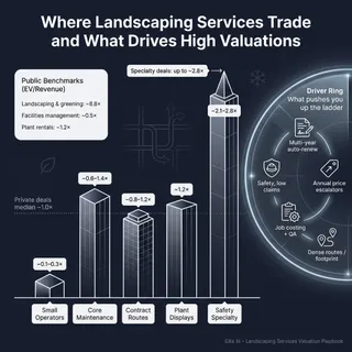 The Complete Valuation Playbook for Landscaping Services Businesses