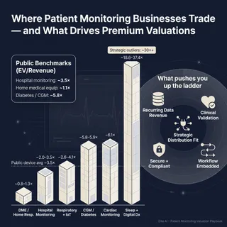 The Complete Valuation Playbook for Patient Monitoring Businesses