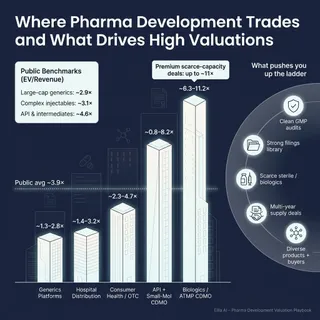 The Complete Valuation Playbook for Pharmaceutical Development Businesses