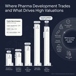 The Complete Valuation Playbook for Pharmaceutical Development Businesses