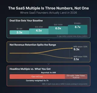What Are SaaS Multiples in 2026? The Correction Explained