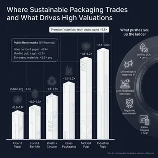 The Complete Valuation Playbook for Sustainable Packaging Businesses