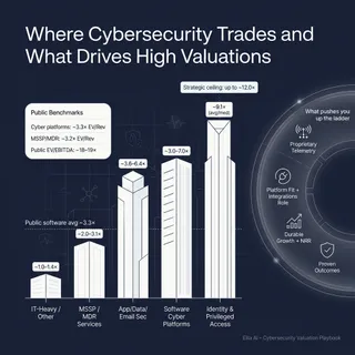 The Complete Valuation Playbook for Cybersecurity Businesses