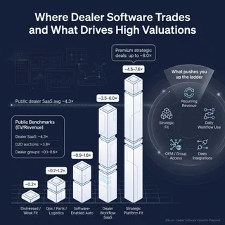 The Complete Valuation Playbook for Dealer Software Businesses