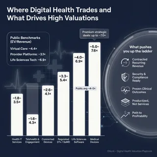 The Complete Valuation Playbook for Digital Health Businesses