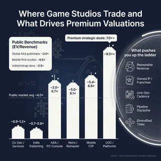 The Complete Valuation Playbook for Game Development Businesses