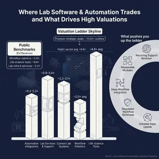 The Complete Valuation Playbook for Lab Software and Automation Businesses