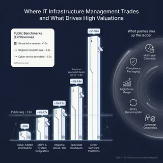 The Complete Valuation Playbook for IT Infrastructure Management Businesses