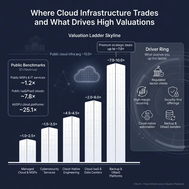 The Complete Valuation Playbook for Cloud Infrastructure Businesses