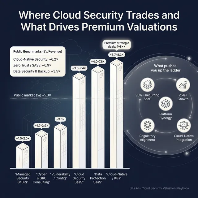 The Complete Valuation Playbook for Cloud Security Businesses