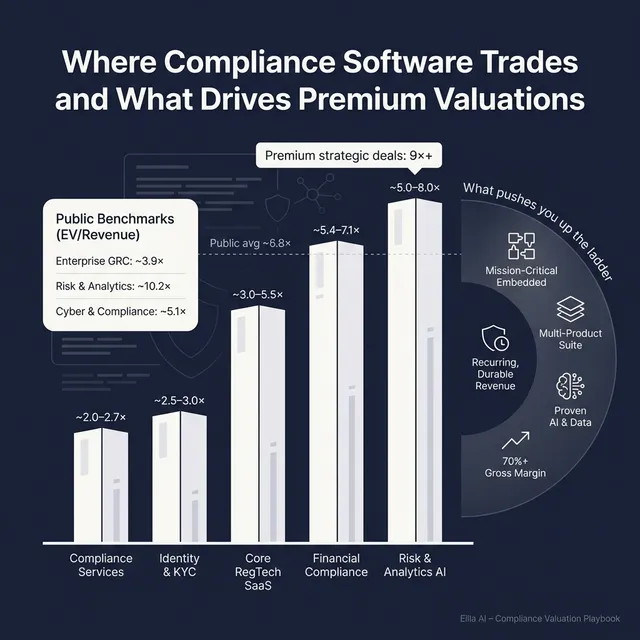 The Complete Valuation Playbook for Compliance Businesses