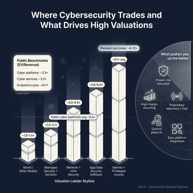The Complete Valuation Playbook for Cybersecurity Businesses