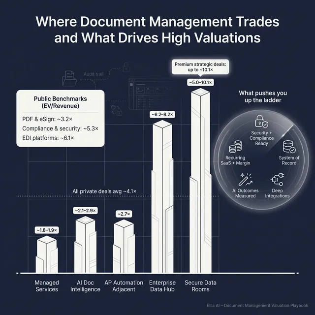 The Complete Valuation Playbook for Document Management Businesses