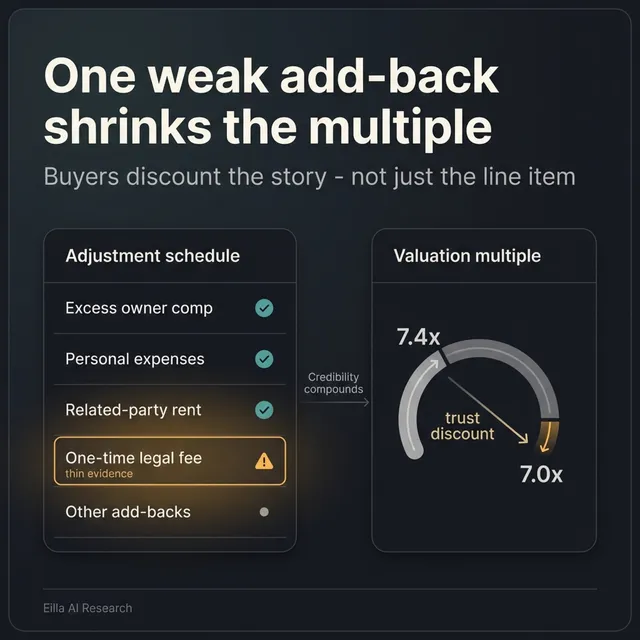 EBITDA Normalization in M&A: What to Adjust, What to Exclude, and Why It Matters