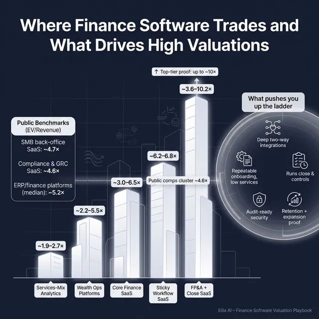 The Complete Valuation Playbook for Financial Management Software Businesses