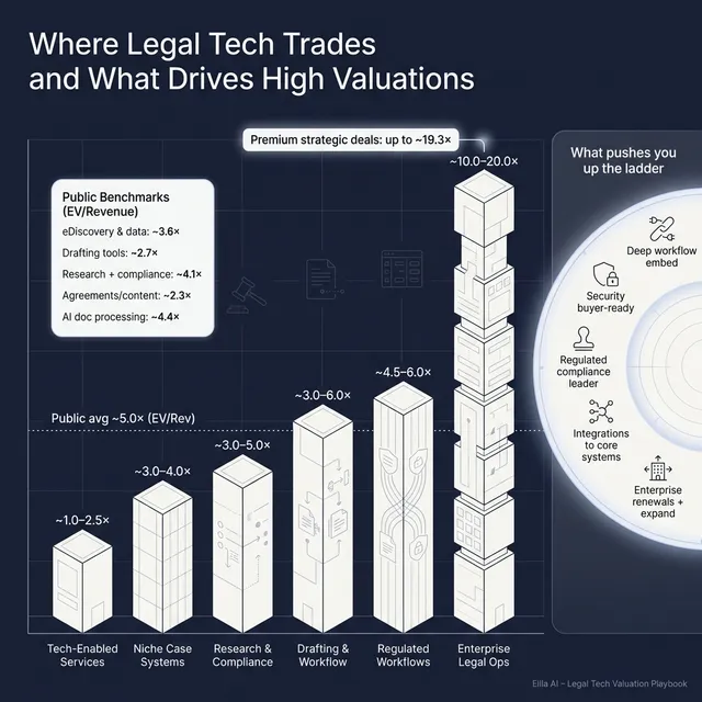 The Complete Valuation Playbook for Legal Tech Businesses