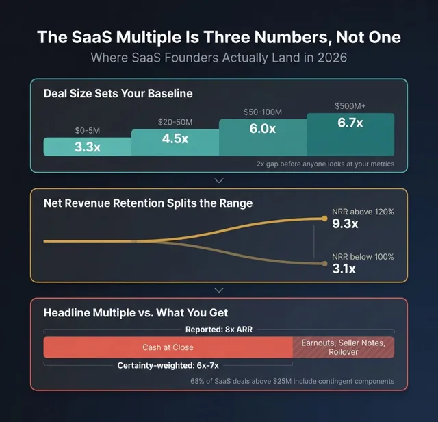 What Are SaaS Multiples in 2026? The Correction Explained