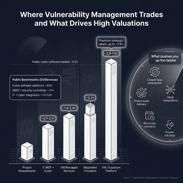 The Complete Valuation Playbook for Vulnerability Management Businesses
