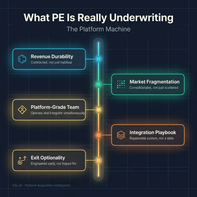 What Private Equity Firms Look for in Platform Acquisitions