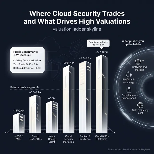 The Complete Valuation Playbook for Cloud Security Businesses