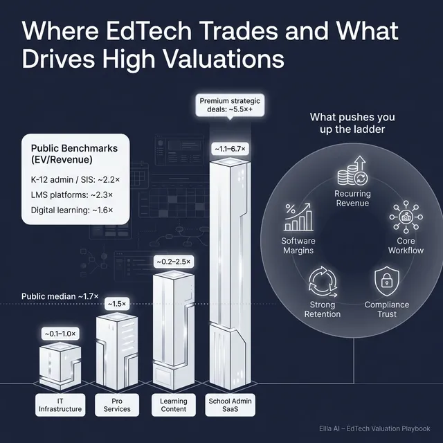 The Complete Valuation Playbook for EdTech Businesses