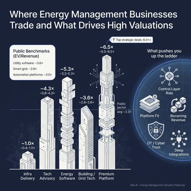 The Complete Valuation Playbook for Energy Management Businesses