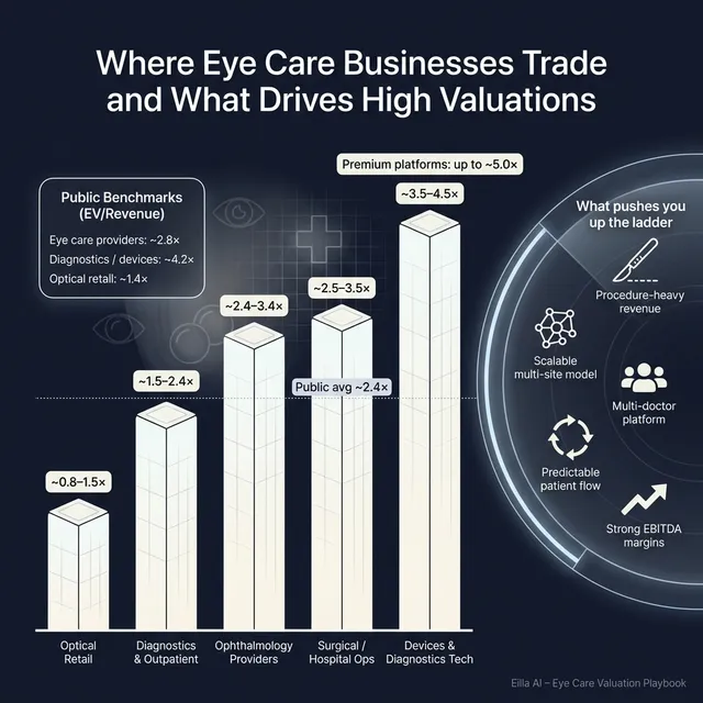 The Complete Valuation Playbook for Eye Care Businesses