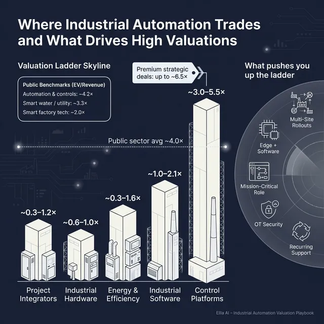 The Complete Valuation Playbook for Industrial Automation Businesses