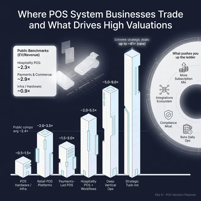 The Complete Valuation Playbook for POS System Businesses