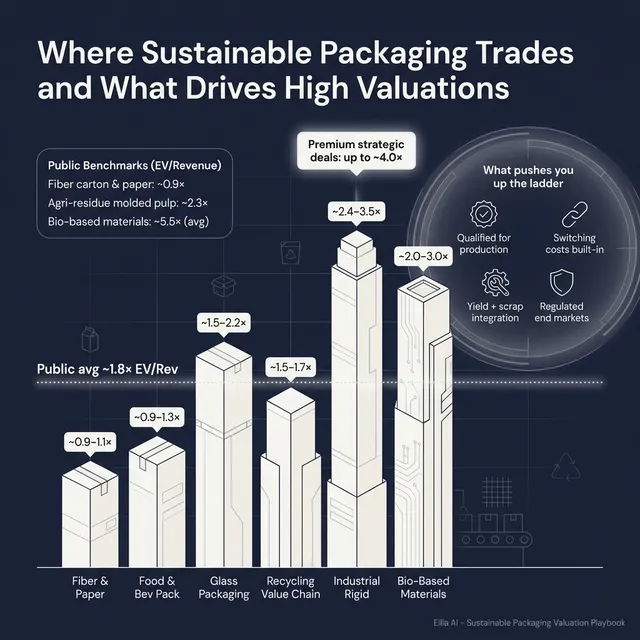 The Complete Valuation Playbook for Sustainable Packaging Businesses