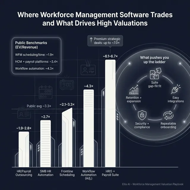 The Complete Valuation Playbook for Workforce Management Businesses